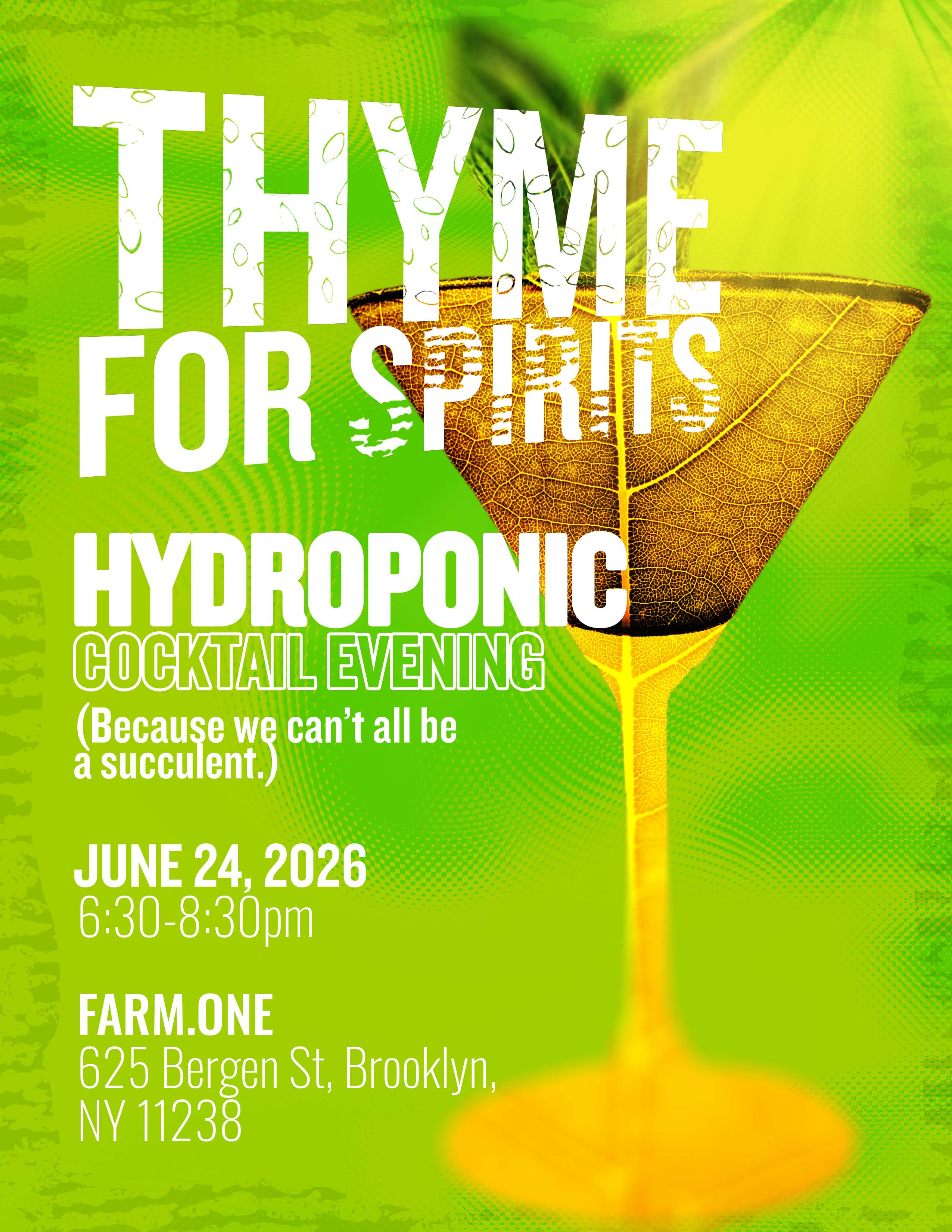 Image for NY Sunworks Hydroponic Cocktail Evening